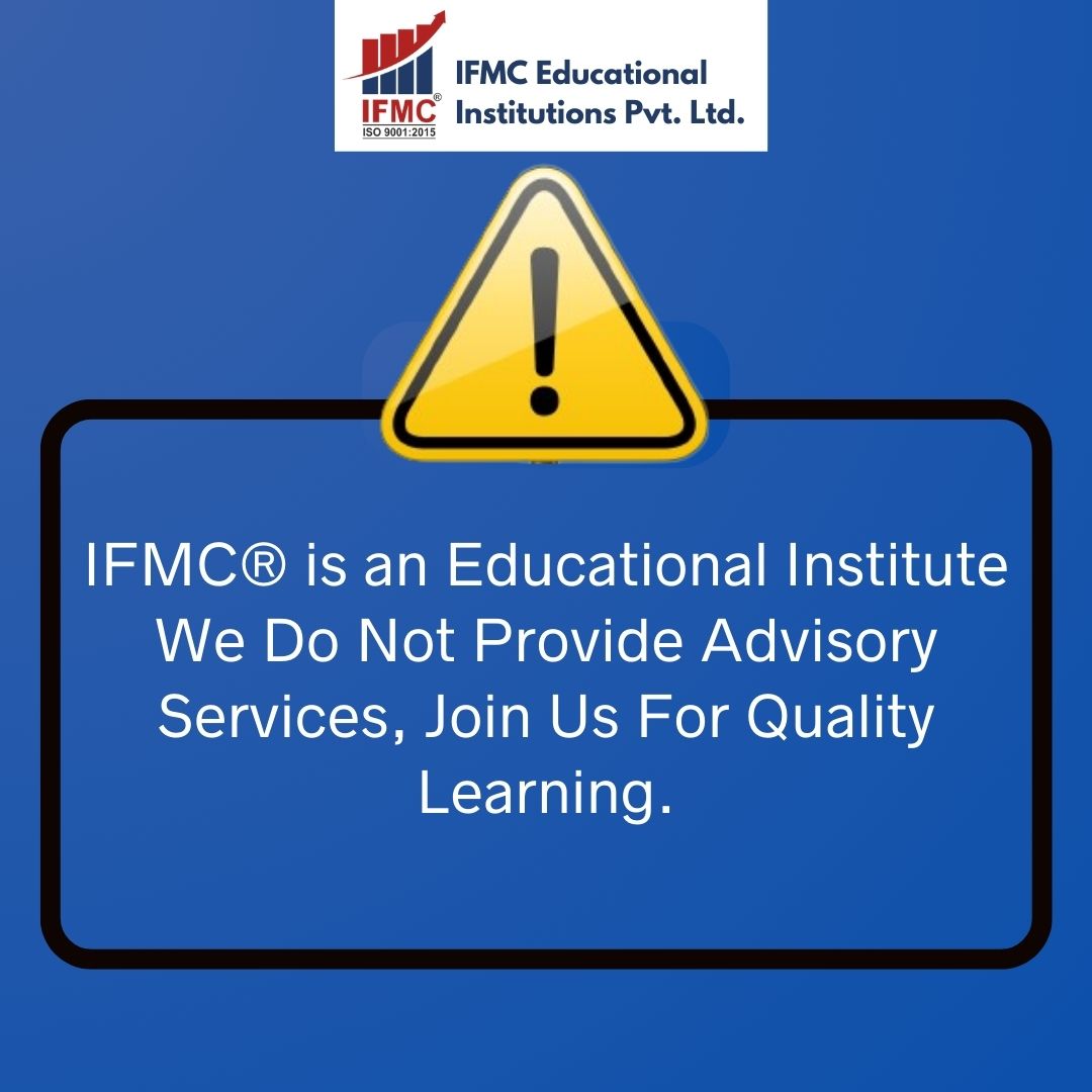 Disclaimer Notification - IFMC Institute