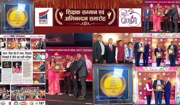 Dainik Jagran Award Ceremony - IFMC Institute