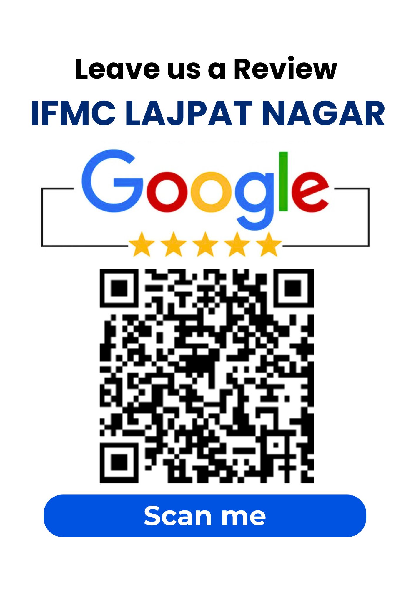 IFMC Lajpat Nagar Google Review